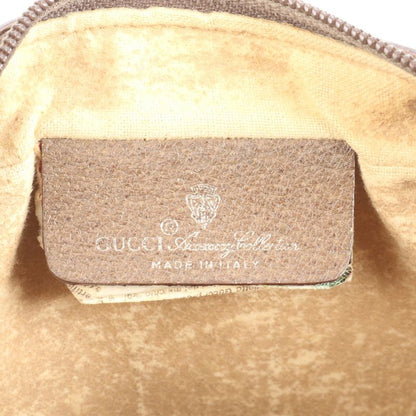 Vintage Old Gucci GG Supreme Sherry Line Leather Shoulder Bag Crossbody 98 02