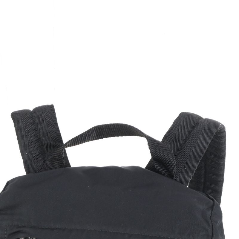 Prada Tessuto Nylon Triangle Logo Backpack Sac Backpack Black Women ERE Cx14-6