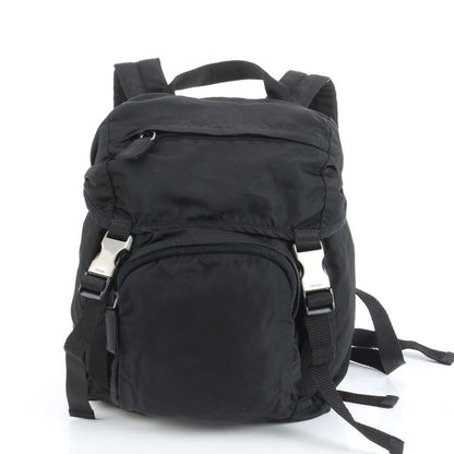 Prada Tessuto Nylon Triangle Logo Backpack Sac Backpack Black Women ERE Cx14-6