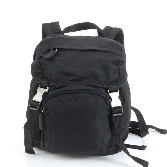 Prada Tessuto Nylon Triangle Logo Backpack Sac Backpack Black Women ERE Cx14-6