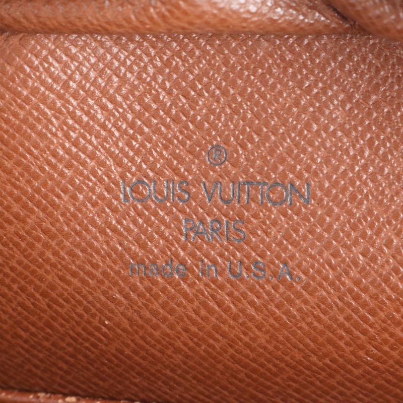 Louis Vuitton Monogram Cité MM M51182 Leather Tote Bag Shoulder Hand Brown
