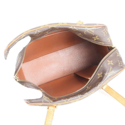 Louis Vuitton Monogram Cité MM M51182 Leather Tote Bag Shoulder Hand Brown