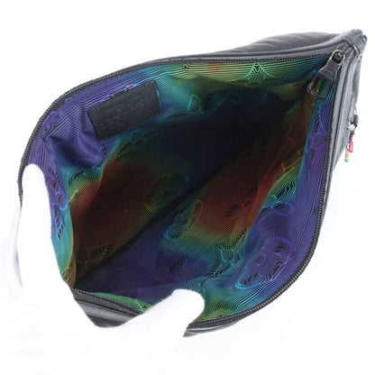 Louis Vuitton Monogram Embossed Pochette A4 Lambskin Leather Second Bag Clutch