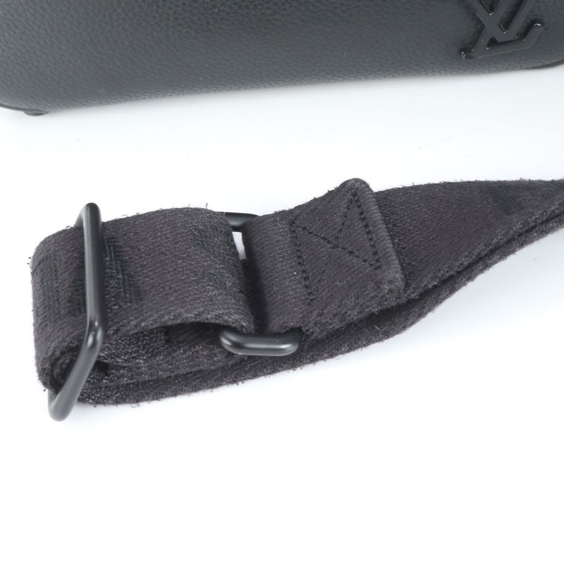 Current Louis Vuitton RFID LV Aerogram Alpha Wearable Wallet Leather Shoulder