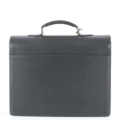No Sticky Louis Vuitton Taiga Moskova M30032 Leather Business Bag Document Bag