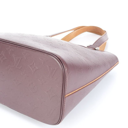 Louis Vuitton Monogram Matt Stockton M55116 Leather Tote Bag Shoulder Hand