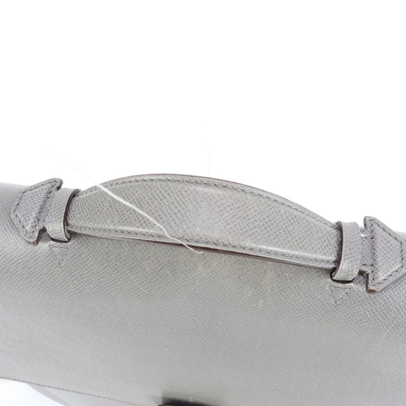 Louis Vuitton Taiga Vasili PM M32641 Leather 2WAY Business Bag Crossbody