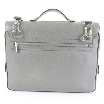 Louis Vuitton Taiga Vasili PM M32641 Leather 2WAY Business Bag Crossbody