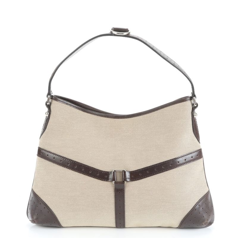 Gucci Sherry Line Interlocking G 114879 Leather Shoulder Bag Shoulder One