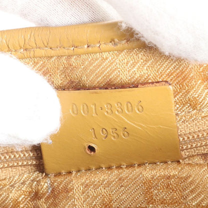 Gucci Jackie Leather Shoulder Bag Shoulder One Shoulder Brown 001-3306 Tote