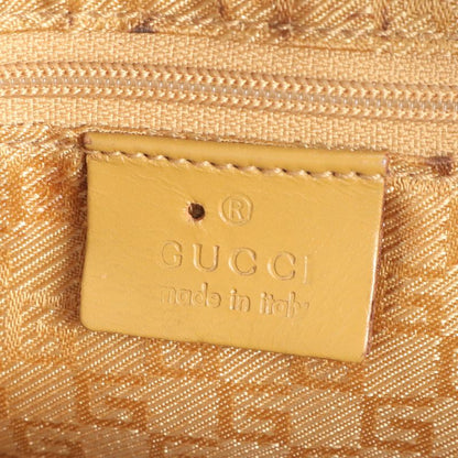 Gucci Jackie Leather Shoulder Bag Shoulder One Shoulder Brown 001-3306 Tote