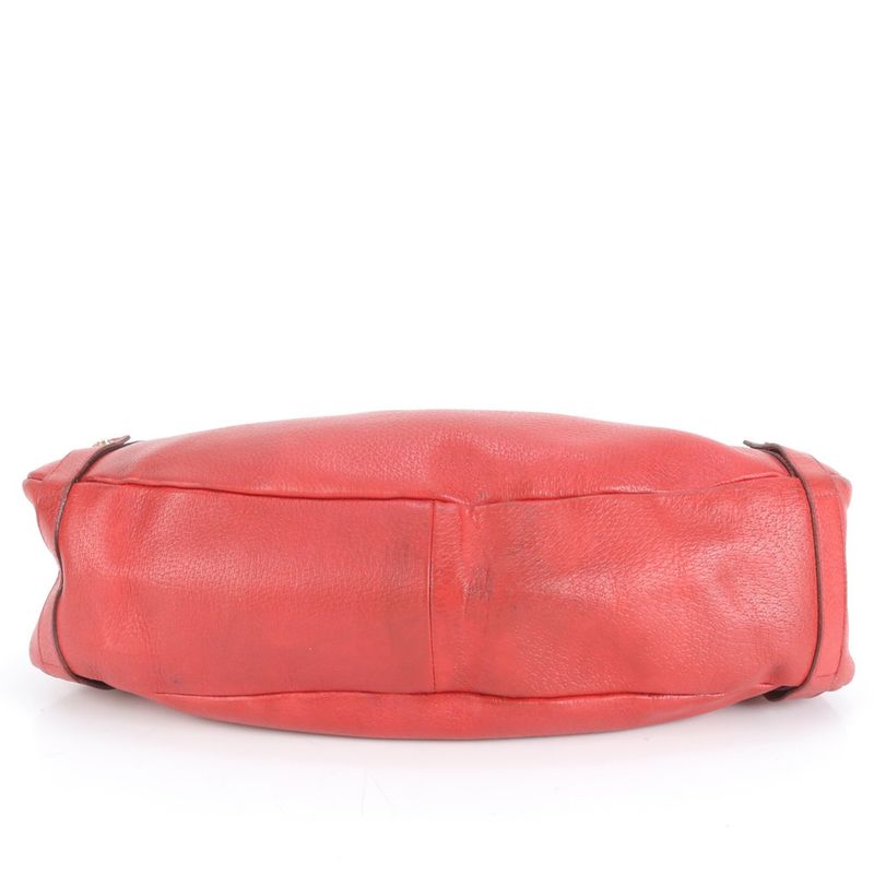 Gucci GG Canvas Abby Leather Tote Bag Shoulder Hand 130736 Gold Hardware