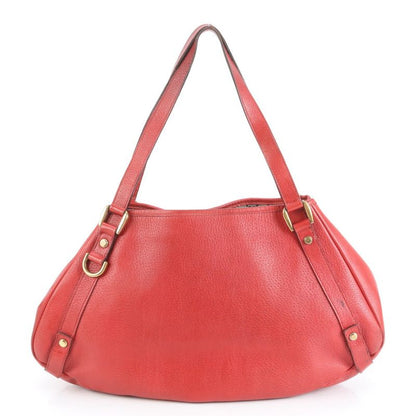 Gucci GG Canvas Abby Leather Tote Bag Shoulder Hand 130736 Gold Hardware