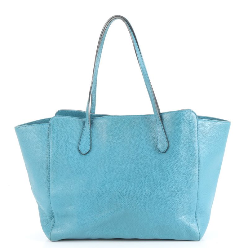 Gucci Swing Leather Tote Bag Shoulder Hand A4 354397 Fashionable Commuter Women