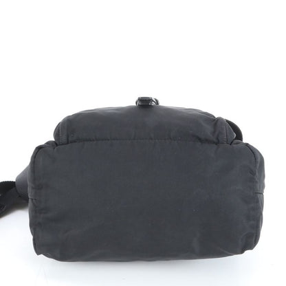 Prada Tessuto Nylon Triangle Logo Leather Shoulder Bag Crossbody Messenger