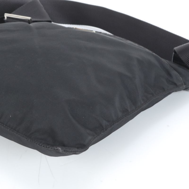 Prada Tessuto Nylon Triangle Logo Shoulder Bag Crossbody Messenger Business