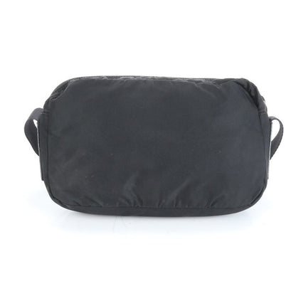 Prada Tessuto Nylon Triangle Logo Leather Shoulder Bag Crossbody Messenger
