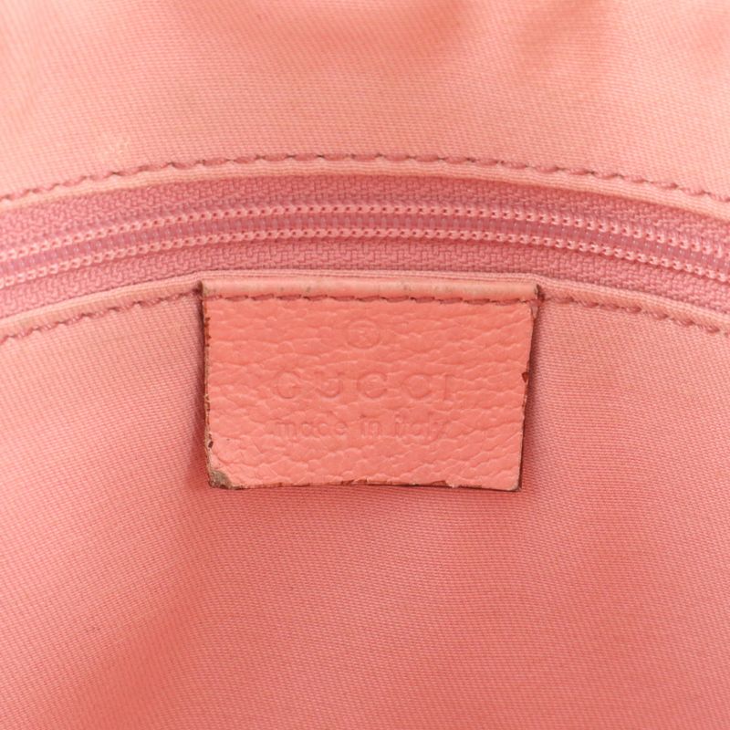 Gucci GG Canvas Eclipse Leather Tote Bag Shoulder Hand Gold Hardware 121023