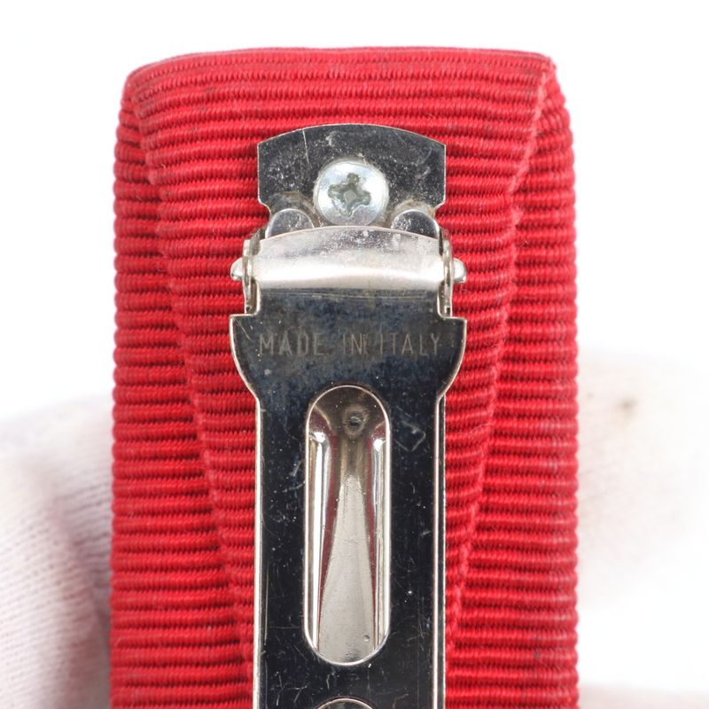 Collective 4-piece Set Fendi Ferragamo Vala Ribbon Zucca Barrette Hair Accessory