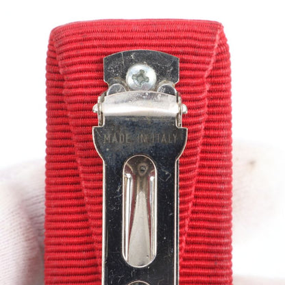 Collective 4-piece Set Fendi Ferragamo Vala Ribbon Zucca Barrette Hair Accessory