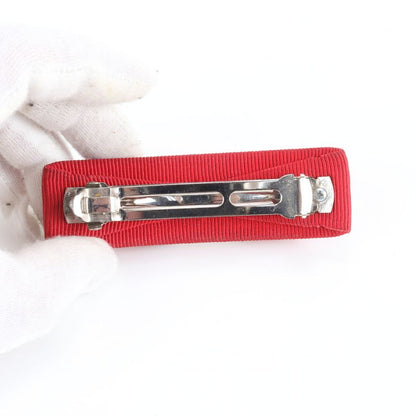 Collective 4-piece Set Fendi Ferragamo Vala Ribbon Zucca Barrette Hair Accessory