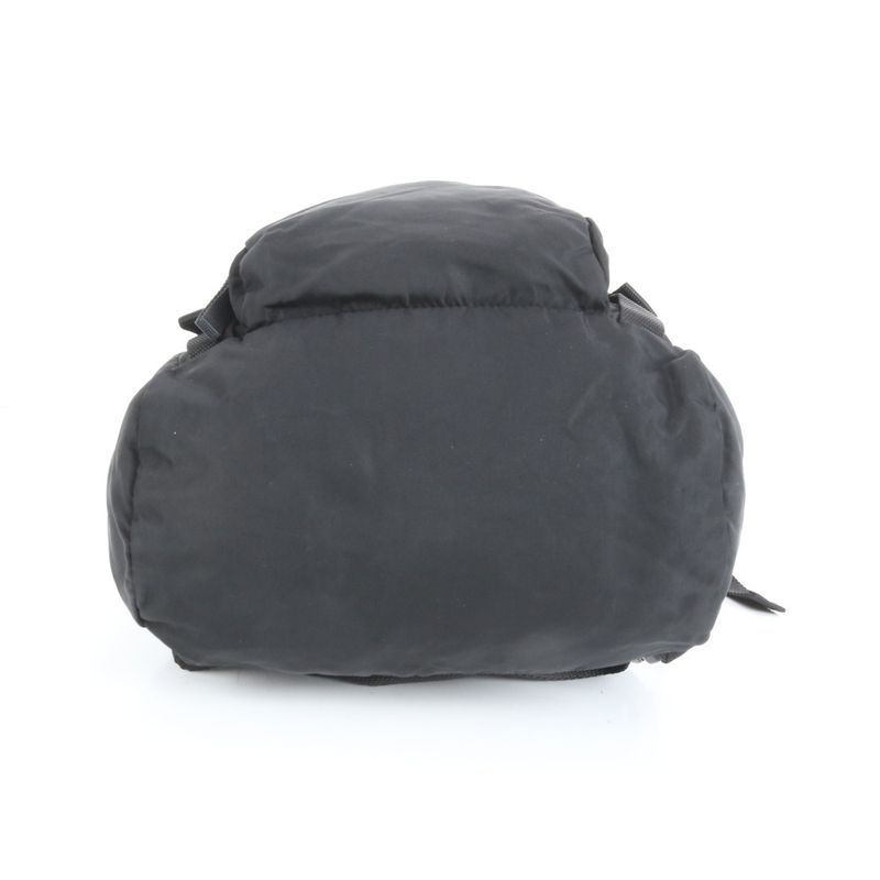Prada Tessuto Nylon Triangle Logo Backpack Sac Backpack Black Women EC Cx21-1