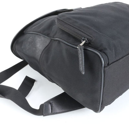 Gucci Leather Backpack Sac Backpack Shoulder Bag Black Genuine Leather 019-0353