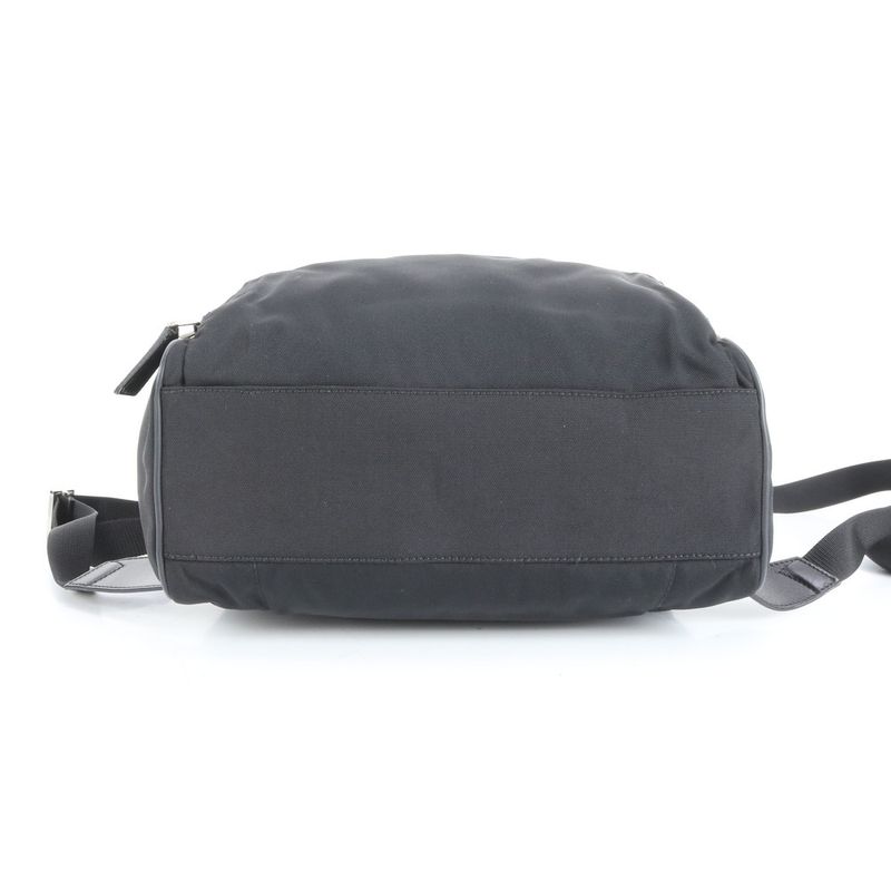 Gucci Leather Backpack Sac Backpack Shoulder Bag Black Genuine Leather 019-0353