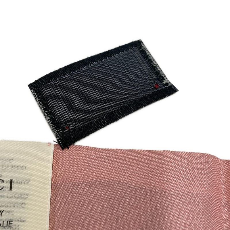 Gucci Scarf - 609317 Beige Pink And Multi GG Flora/floral Silk