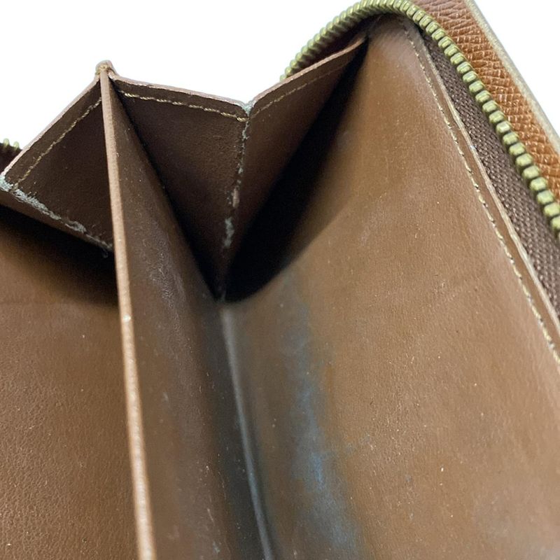 Louis Vuitton Monogram Porte Monet Bier Trésor M61730 Leather