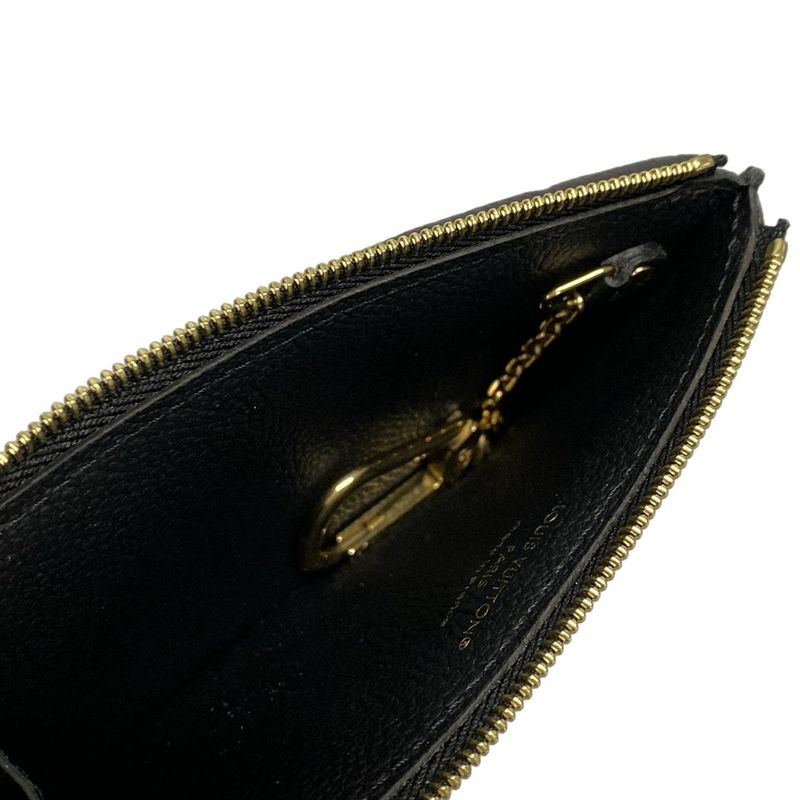 Louis Vuitton Coin Case Monogram Empreinte Porte Cultulet Verso M69421 Noir