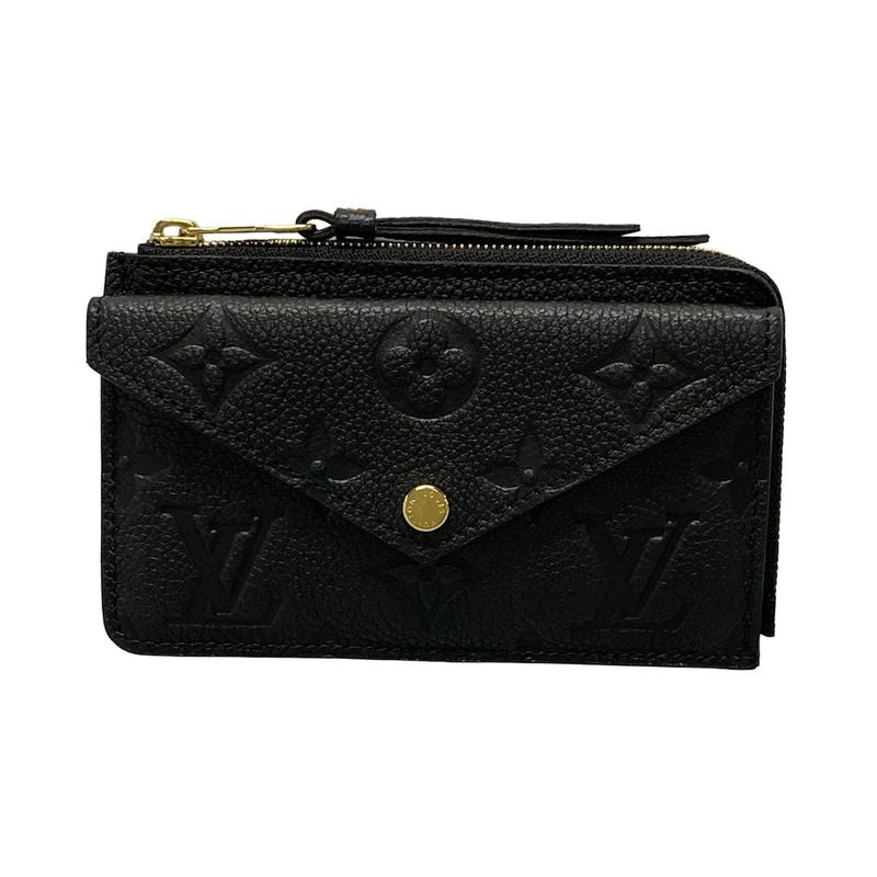 Louis Vuitton Coin Case Monogram Empreinte Porte Cultulet Verso M69421 Noir