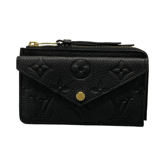 Louis Vuitton Coin Case Monogram Empreinte Porte Cultulet Verso M69421 Noir