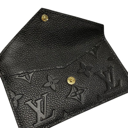 Louis Vuitton Coin Case Monogram Empreinte Porte Cultulet Verso M69421 Noir