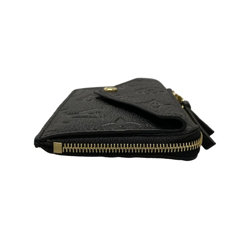 Louis Vuitton Coin Case Monogram Empreinte Porte Cultulet Verso M69421 Noir
