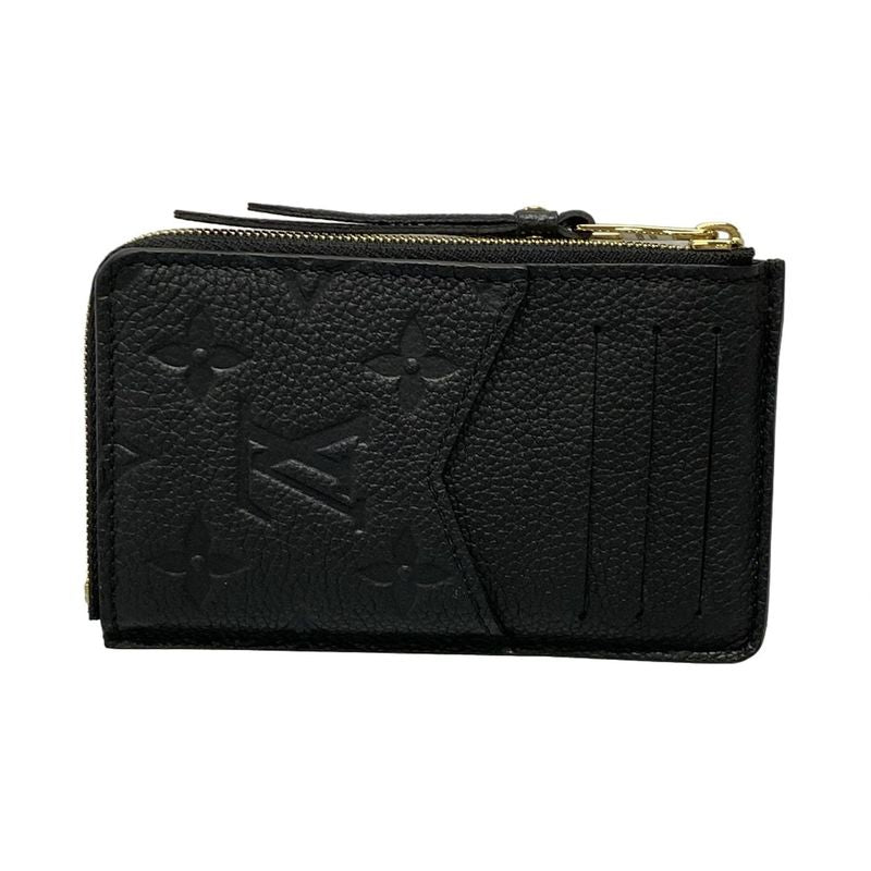 Louis Vuitton Coin Case Monogram Empreinte Porte Cultulet Verso M69421 Noir