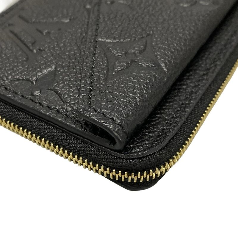Louis Vuitton Coin Case Monogram Empreinte Porte Cultulet Verso M69421 Noir