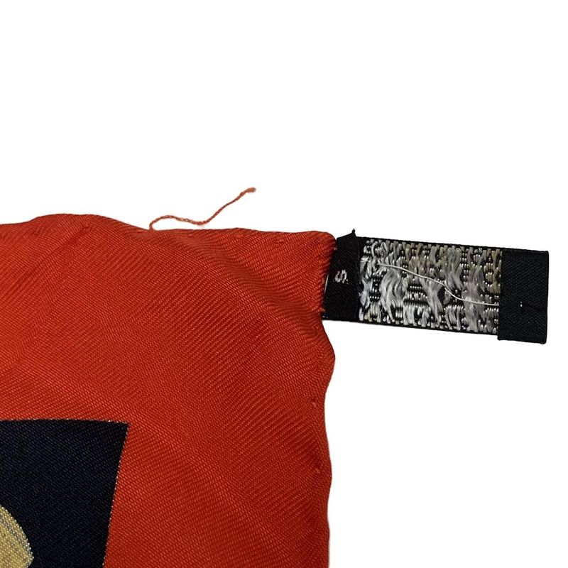 Hermes Scarf Petit Carré Dark Navy×red×multi