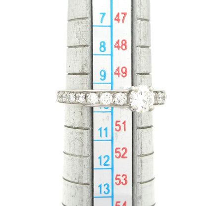 Bvlgari Ring Dedicata A Venezia Pt950 X Diamond Half Diamond / Center 1P