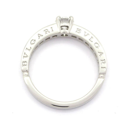 Bvlgari Ring Dedicata A Venezia Pt950 X Diamond Half Diamond / Center 1P