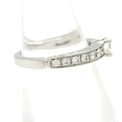 Bvlgari Ring Dedicata A Venezia Pt950 X Diamond Half Diamond / Center 1P