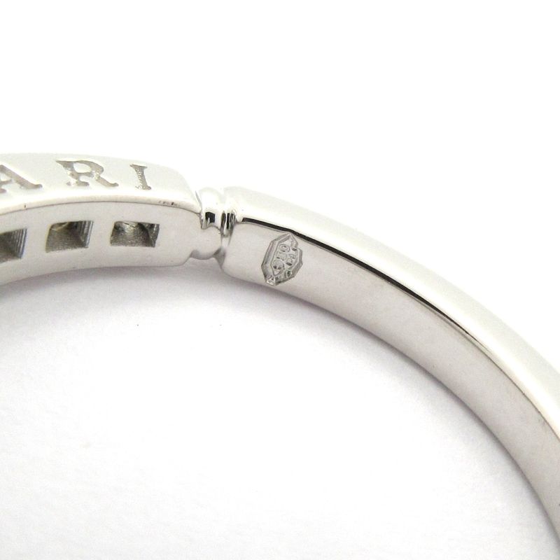 Bvlgari Ring Dedicata A Venezia Pt950 X Diamond Half Diamond / Center 1P