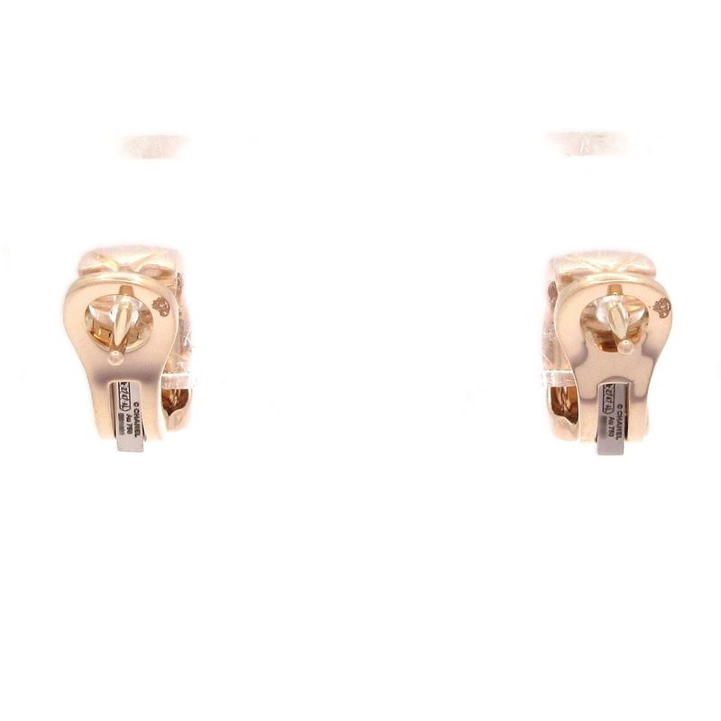 Chanel Earrings Coco Crush J11754 18kbg 18K Beige Gold