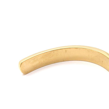 Cartier Bangle Love Bracelet Open Bangle 18K Yellow Gold X Diamonds 1P Diamonds