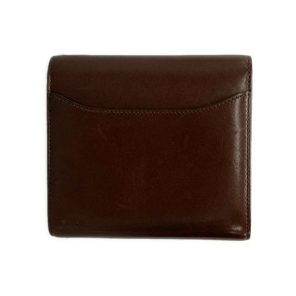 Hermes Bifold Wallet Constance Compact Mocha Silver Hardware