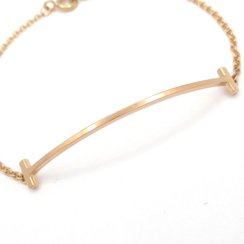 Tiffany & Co Bracelet T-smile Bracelet 18K Pink Gold
