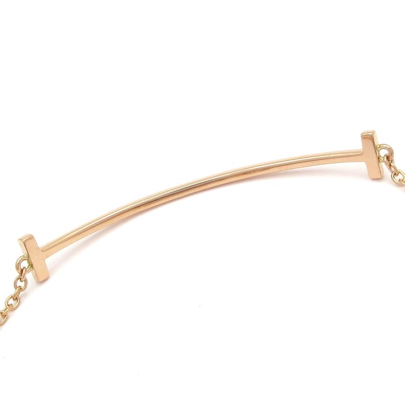 Tiffany & Co Bracelet T-smile Bracelet 18K Pink Gold