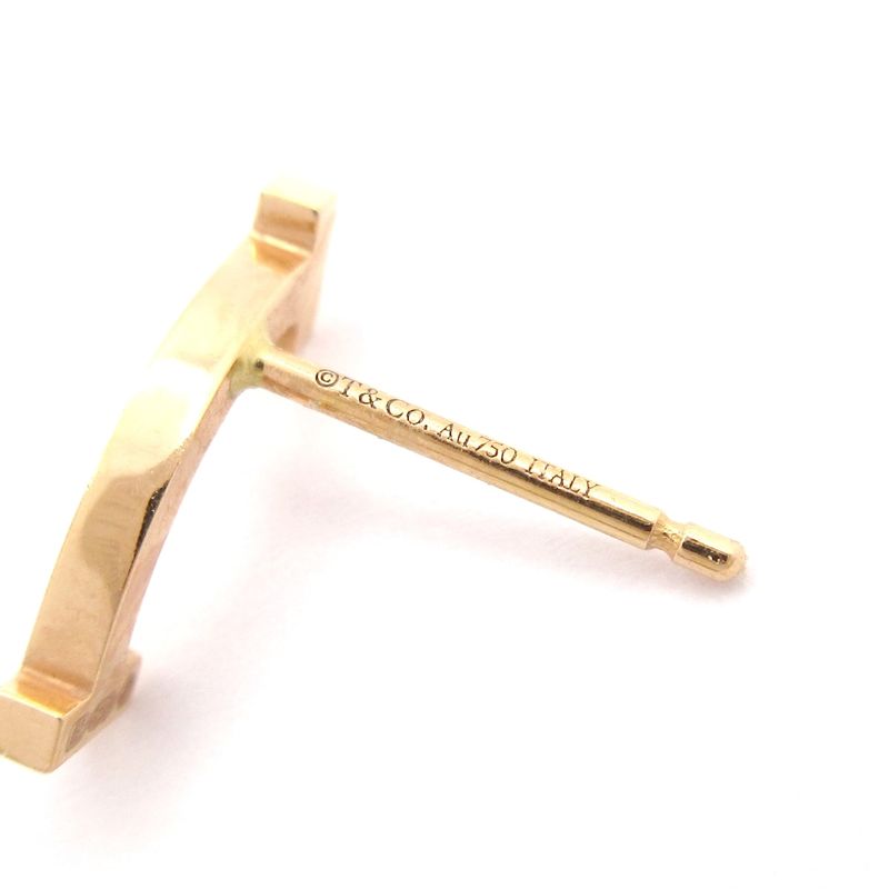 Tiffany & Co Earrings T-smile 18K Pink Gold