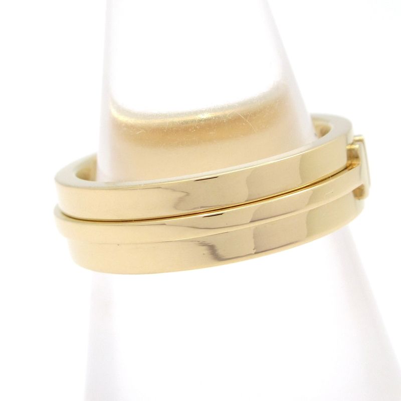 Tiffany & Co Ring T TWO Wide Ring 18K Yellow Gold