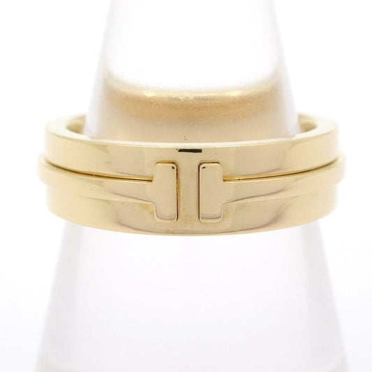 Tiffany & Co Ring T TWO Wide Ring 18K Yellow Gold